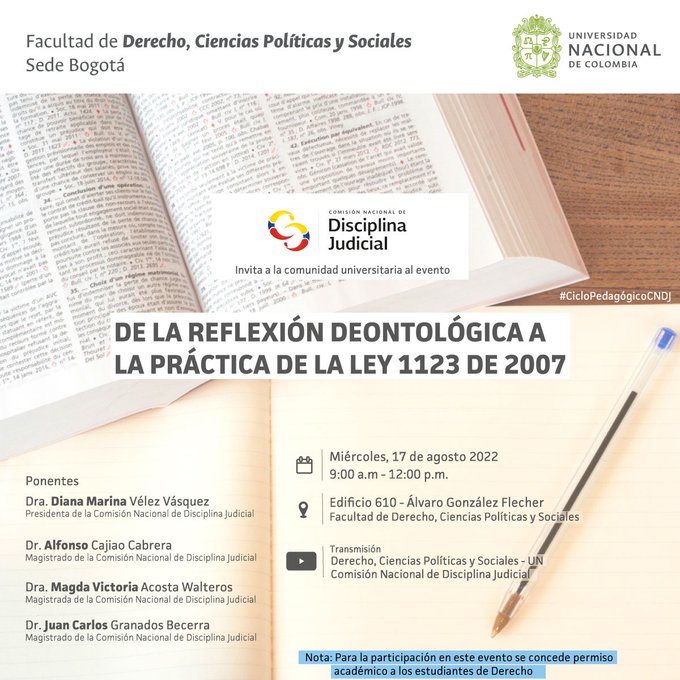 Ciclo pedagógico - Pontificia Universidad Nacional de Colombia