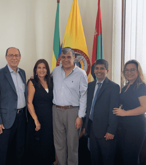 Magistrados de la Comisión Nacional de Disciplina Judicial visitan la Seccional de Disciplina de Santander